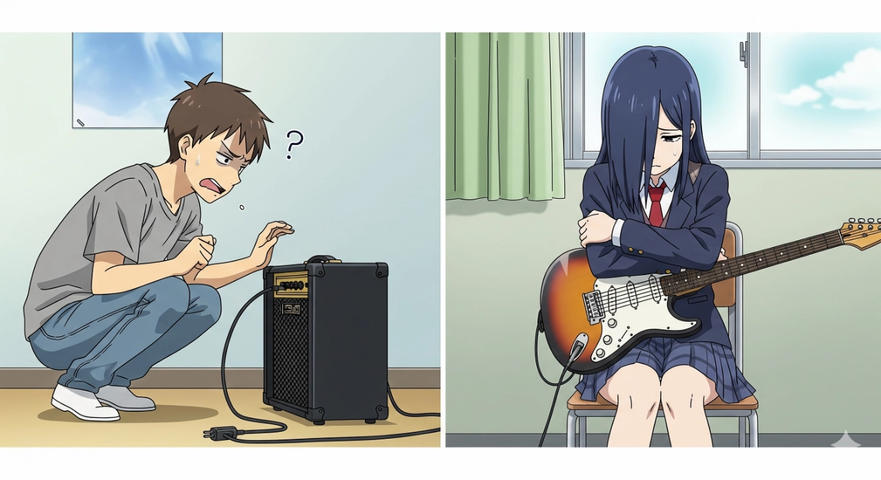 ギターの音が出ない原因と対処法（機材面と演奏面から解説）