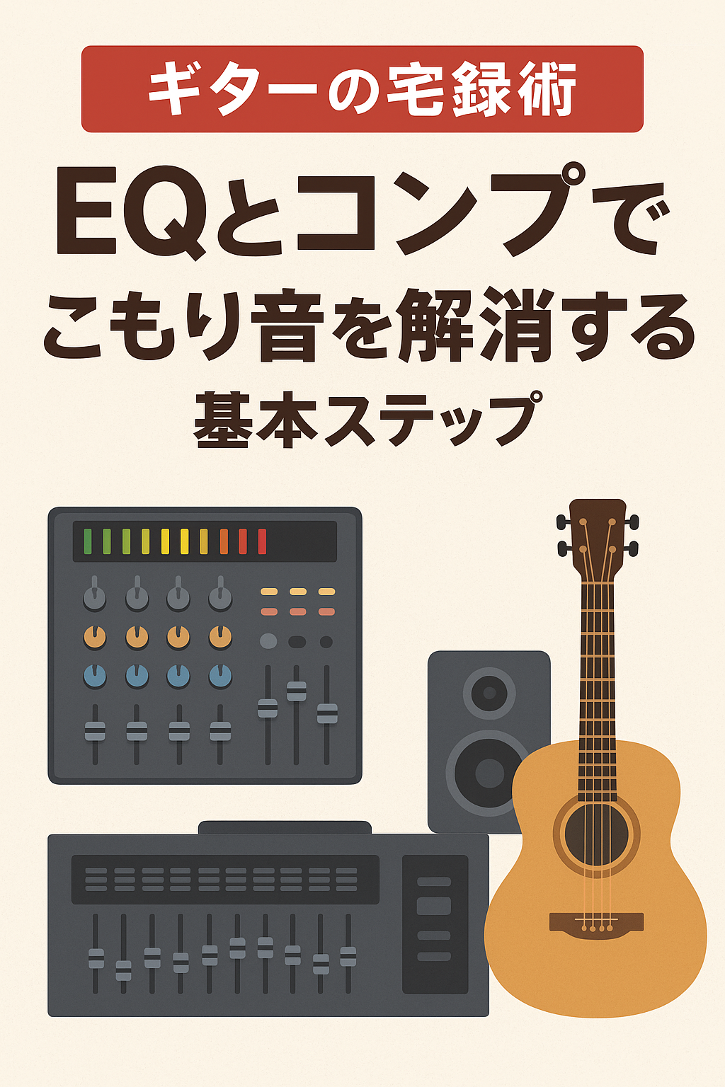 ギターの宅録術：EQとコンプで「こもり音」を解消する基本ステップ