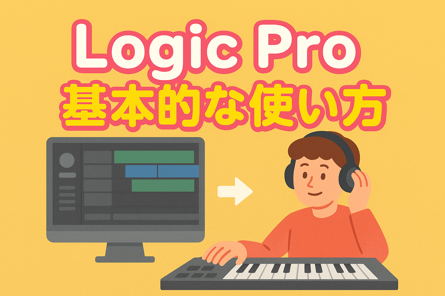 Logic Proの基本的な使い方